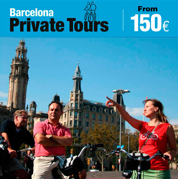 barcelona half day bike tour