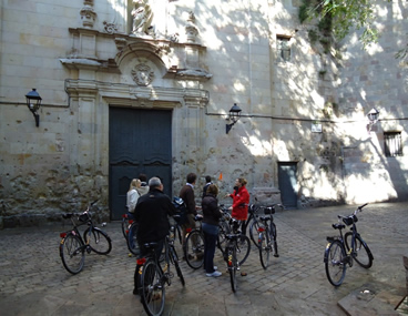 Tour Barcelona bici Sant Felip Neri