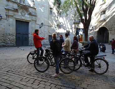 ruta cultural bicicleta Barcelona