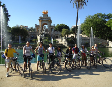 bicicletas Barcelona actividad estudiantes