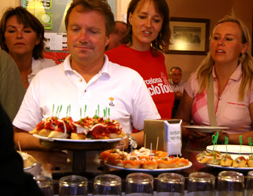 Ruta en bici con tapas por Barcelona