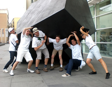 Gymkhana en bici por Barcelona