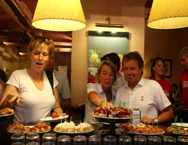 Barcelona activities tapas bike tour
